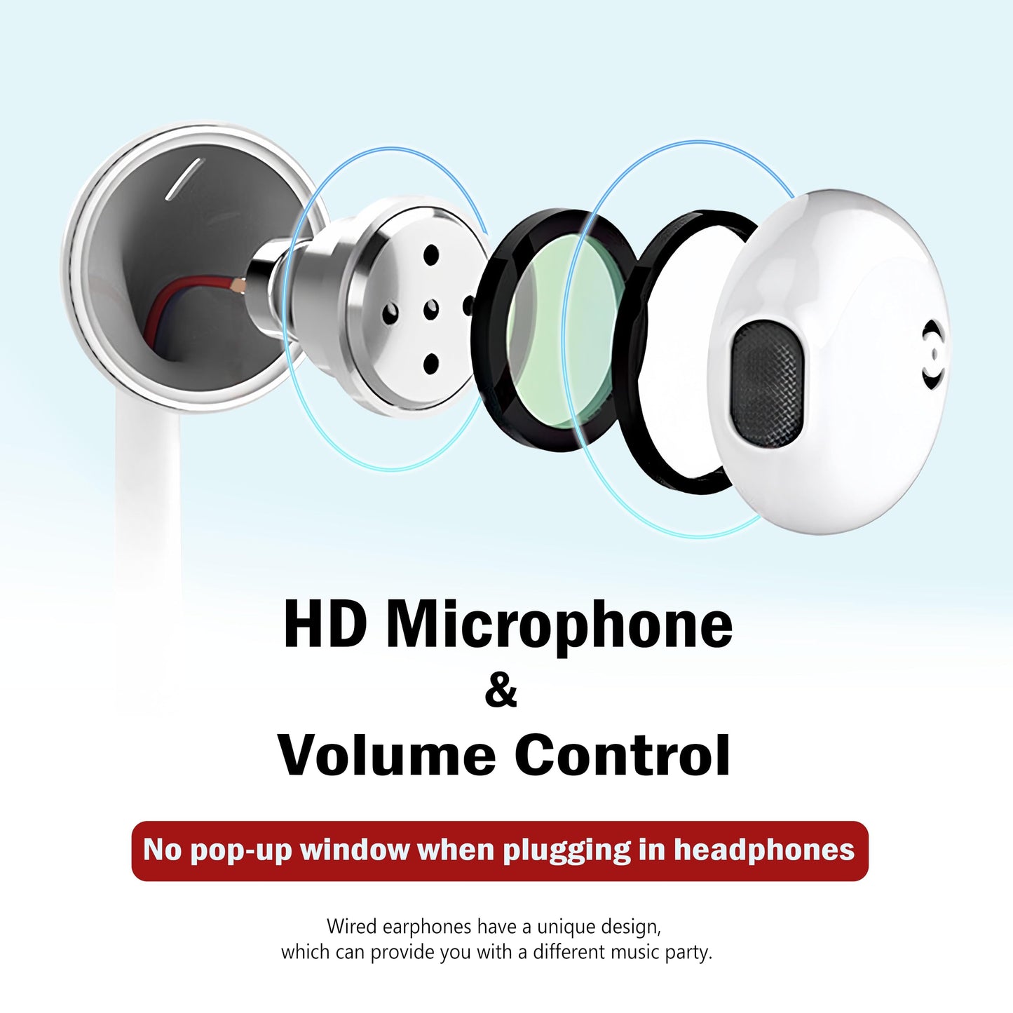 2 Pack USB C Headphones for iPhone 17/16/15 Pro Max/Plus, Wired Earbuds with Mic & Volume Control, HiFi Stereo Noise Cancelling Type C Earphones…