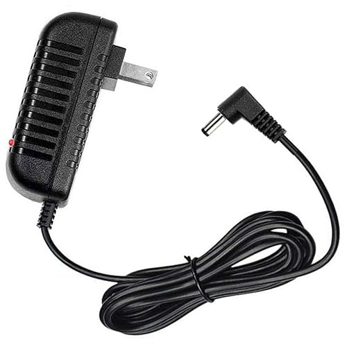 AC/DC Adapter for Sharp Viewcam VL-AH130U VL-AH130 LCD Camcorder Power Supply Replacement Wall Charger Cord Cable Mains Plug, 5 Feet, with LED