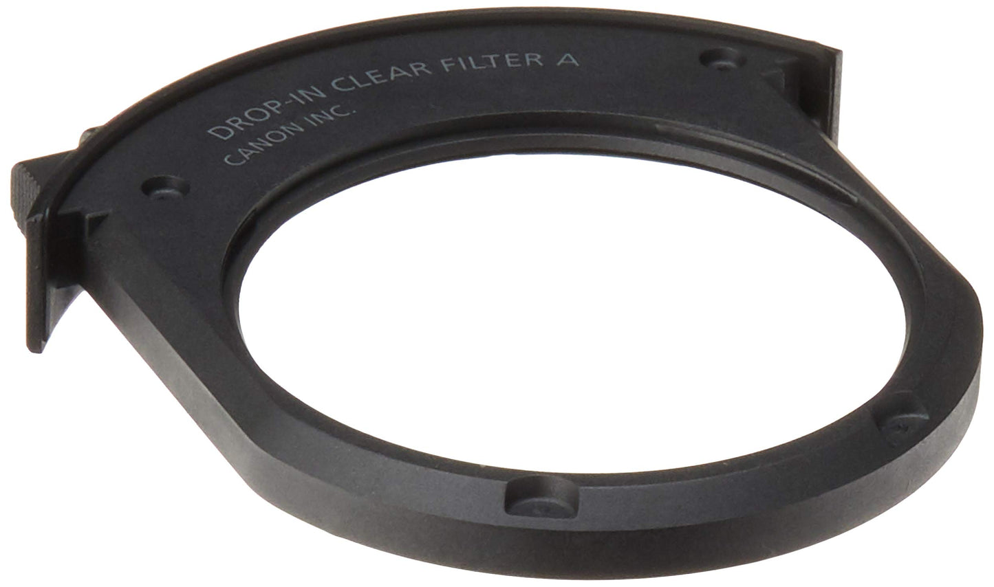 Canon Cameras US NEWDrop-in Clear Filter A, Black, full-size (3444C001)