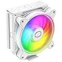 Cooler Master Hyper 212 Halo ARGB CPU Air Cooler - 120mm High Performance PWM Fan, 4 Copper Heat Pipes, Sleek Design Top Cover, Low Noise & Easy