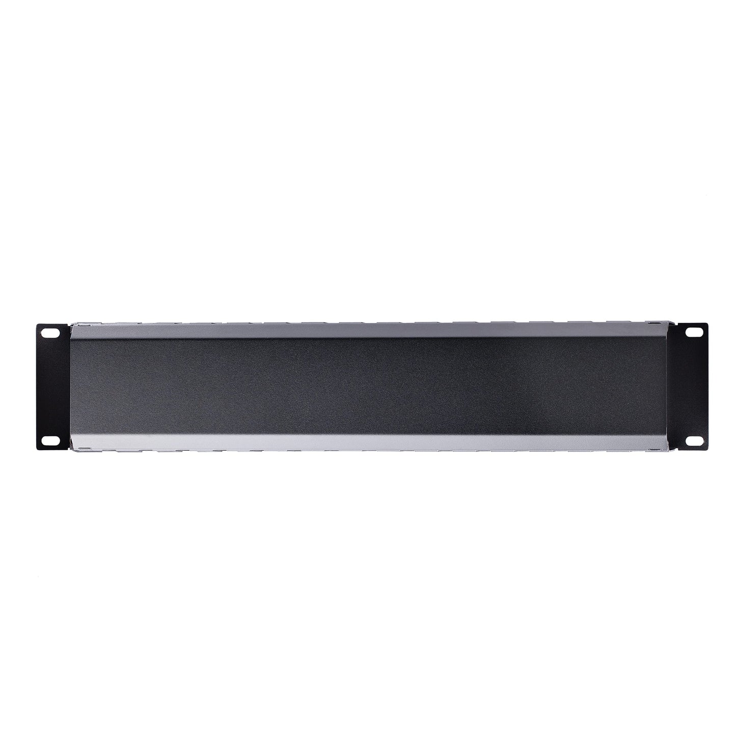 StarTech.com Horizontal 2U Server Rack Cable Management Finger Duct w/ Cover - 19" Network Rack Wire Duct Raceway Panel - Slotted Wire Duct (CMDUCT2U)