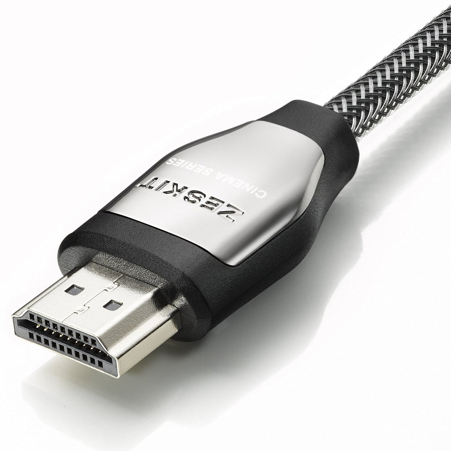 Zeskit HDMI Cable 3ft/ 1m (4K 60Hz HDR UHD 4:4:4 HDCP 2.2) HDMI 2.0 High Speed 18Gbps - 3D ARC Ethernet 2160p 1080p - Compatible with Samsung Xbox