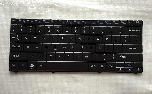 Replacement for Packard Bell EasyNote RS65 RS66 Gateway UC73 UC7300 UC78 UC7800 UC7308 UC7807U UC7805U UC7808U Laptop US English Keyboard Model