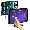 KALOS PAD Wireless Carplay Screen for Car 4K Dash Cam, 9" Carplay & Android Auto Car Stereo, with 1080p Backup Camera, BOE LCD/Mirror Link/Gesture