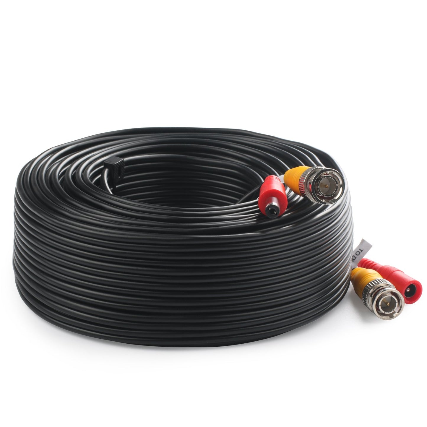 Postta BNC Video Power Cable (100 Feet) Video Security Camera Cable Wire with Two Connectors for CCTV DVR Surveillance System