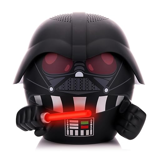 Bigger Bitty Boomers Star Wars: Darth Vader 8 Inch with Light Saber Wireless Bluetooth Speaker