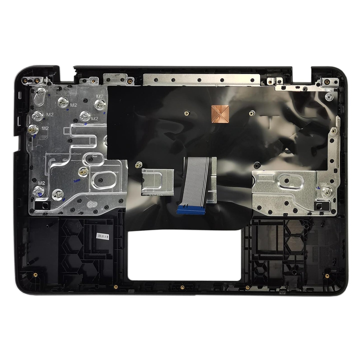 Rinbers Palmrest Upper Case Top Cover with US Keyboard Without Touchpad Replacement for Acer Chromebook 11 C732 / C732T C733 / C733T 6B.GUKN7.001