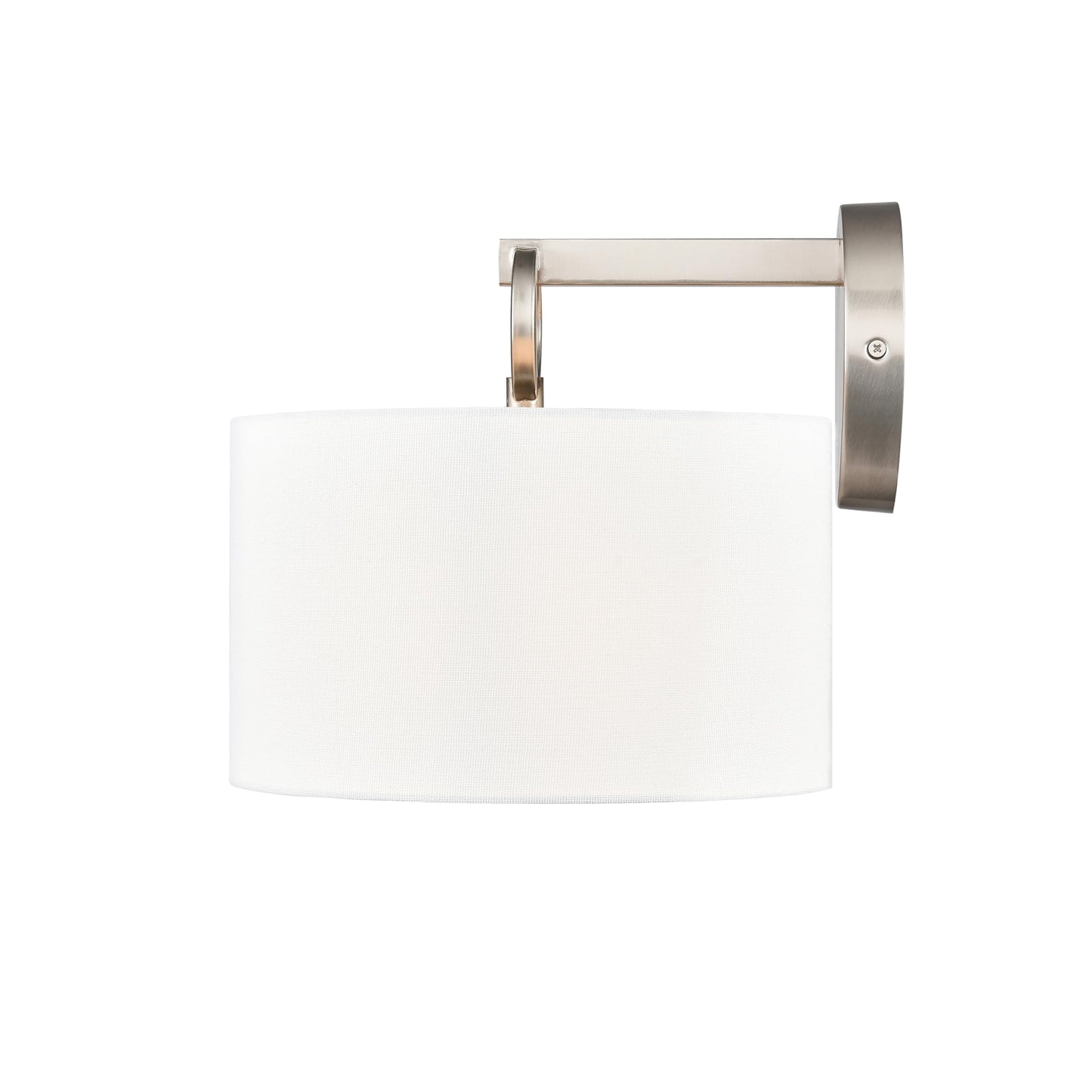 ML Lighting 211001-BN Braxstan 1-Light Wall Sconce in Brushed Nickel Finish