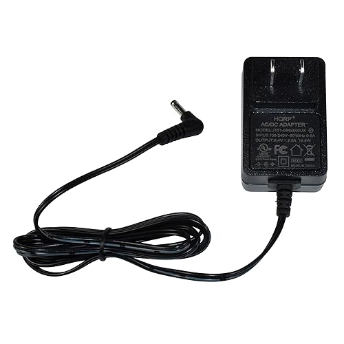 HQRP Wall AC Power Adapter Compatible with Canon VIXIA HV10 HV20 HV30 HV40 Camcorder - (incl. USA Plug & Euro Adapter)