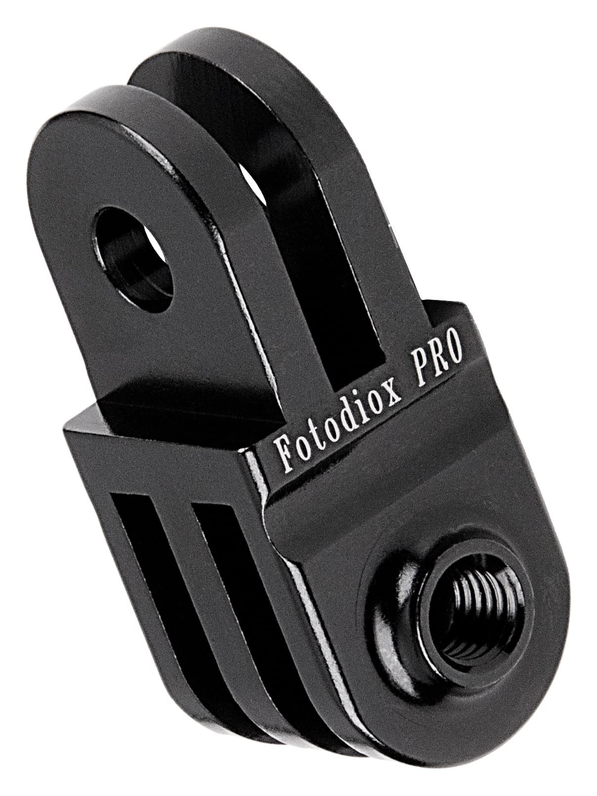 Fotodiox GoTough Black 90 Degree Extender Arm - Metal Extension Arm with 90 Degree Turn Compatible with GoPro HERO3, HERO3+, HERO4, HERO5, HERO6
