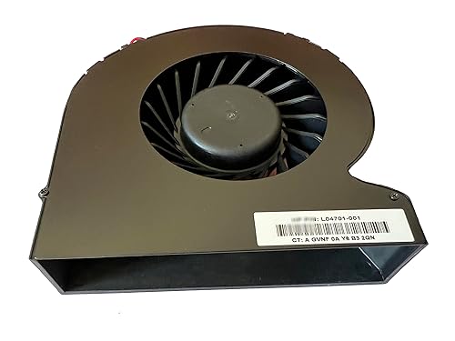 HK-Part Replacement Fan for HP TouchSmart 320 520 Envy 23 Series All-in-One PCs CPU Cooling Fan P/N 656514-001 4-Wire DC12V