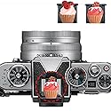 Camera Hot Shoe Cover, Cute Hot Shoe Cap, Hot Shoe Protector Compatible with Sony Fujifilm Fuji Canon Nikon Pentax Leical Panasonic (2pcs Cupcakes)