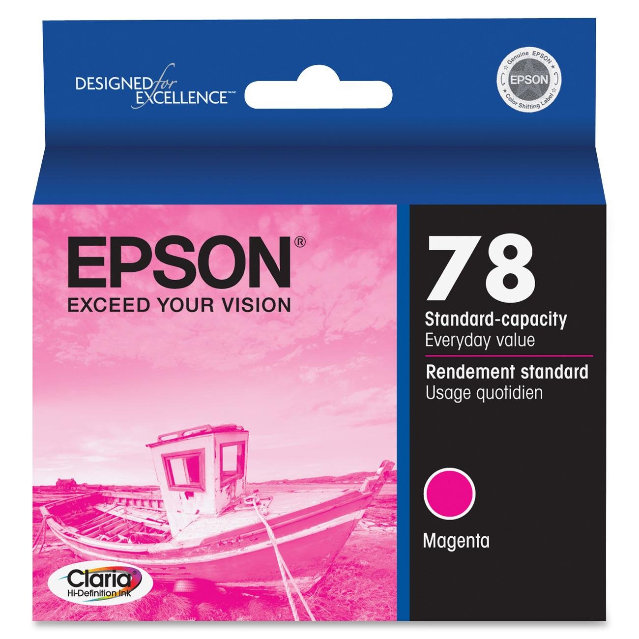 Epson R260/r360/rx580 Standard Cap Magntamagenta Ink Cartridge For Artisan 50 Printer