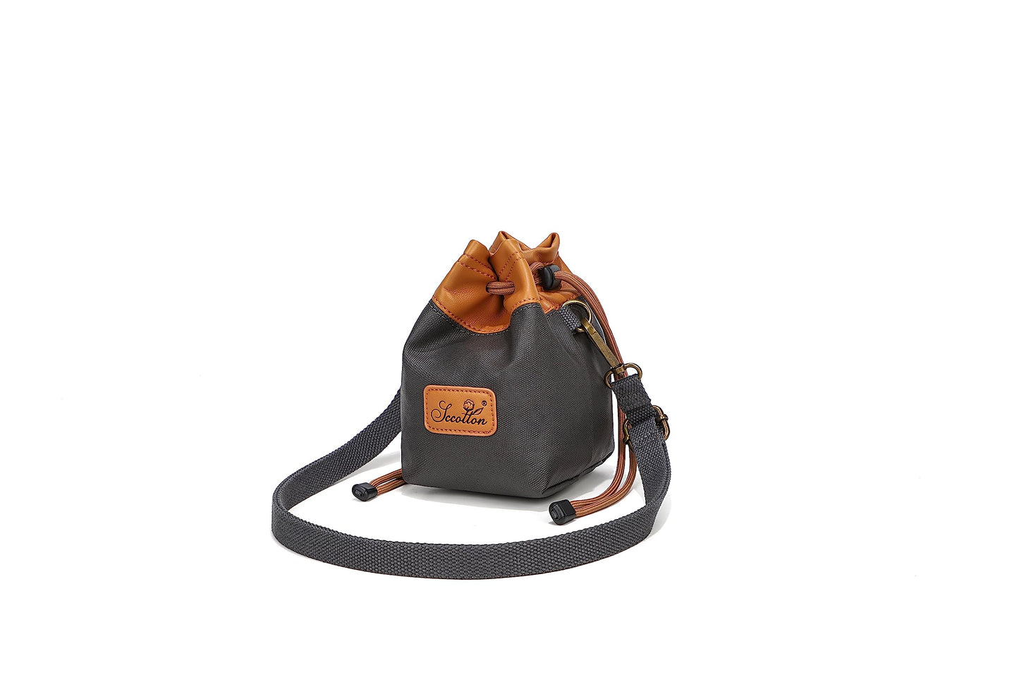Canvas Camera Bag Lens Case Waterproof for SLR DSLR Compatible with Nikon/Canon/Sony/OLYMPUS/Fujifilm/Sony/Panasonic/Pentax/Samsung