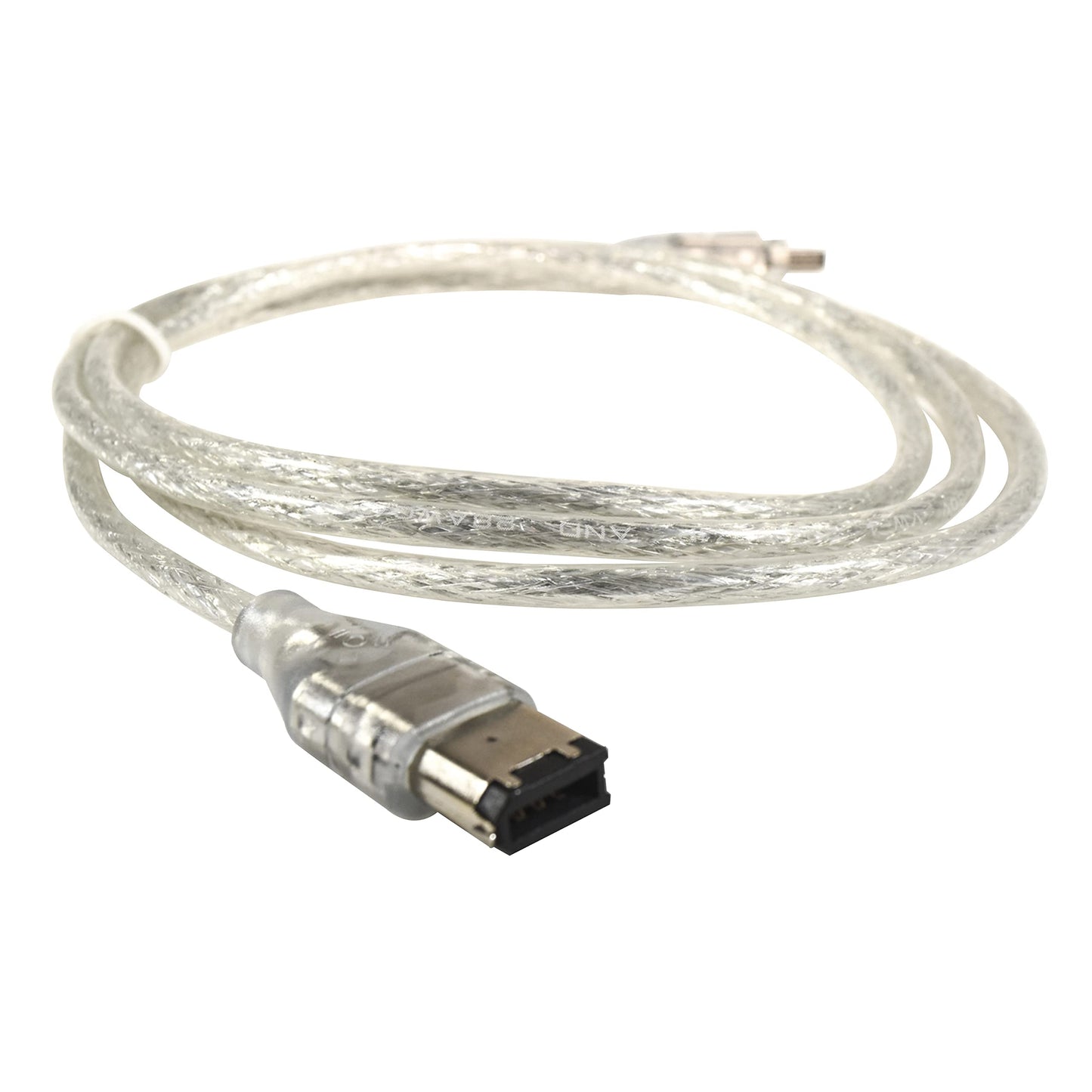 HQRP IEEE 1394 4pin to 6pin Cable Cord Compatible with Sony DCR-TRV350 DCR-TRV360 DCR-TRV38 Camcorder