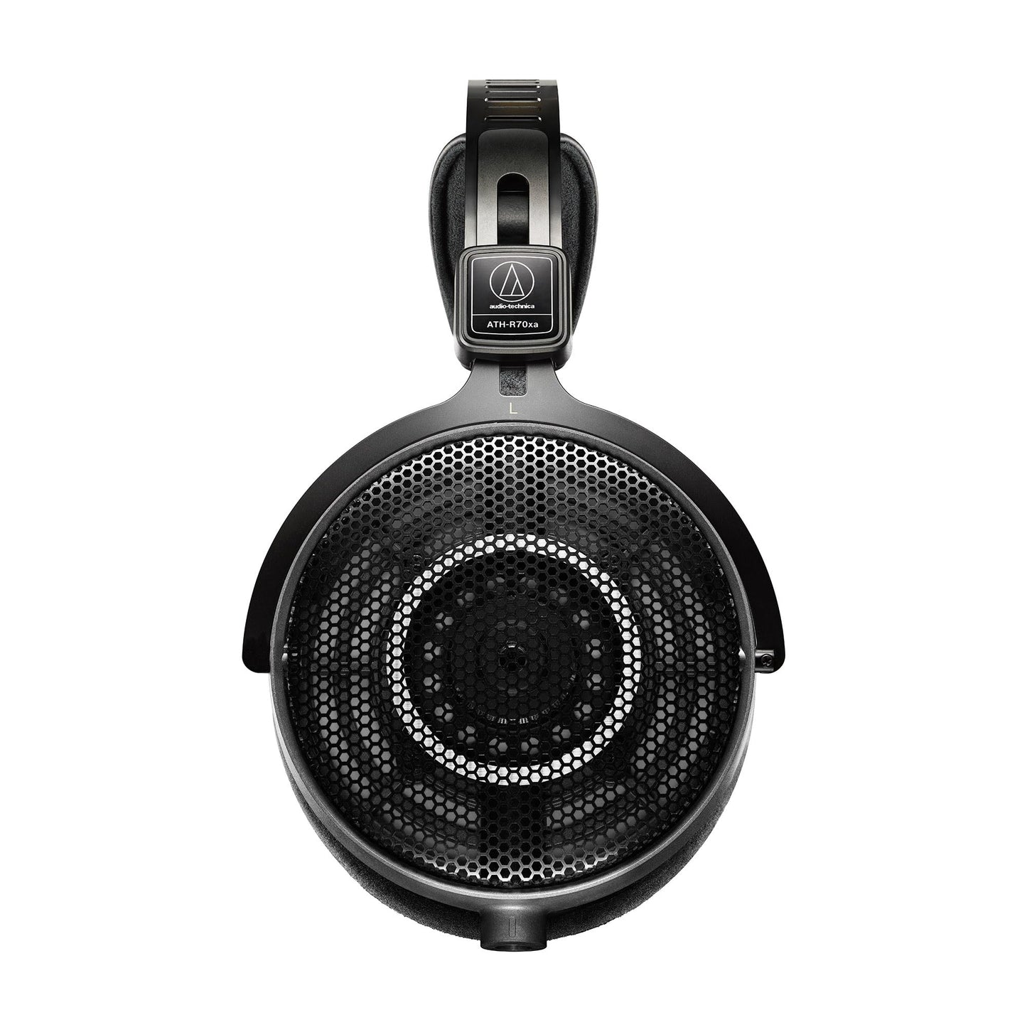 Audio-Technica ATH-R70xa Professional Open-Back Reference Headphones - Black Bundle with Case, Stand, Cable, and Austin Bazaar Polishing Cloth