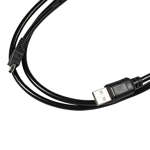 HQRP USB Cable for JVC Everio HDD Camcorder/Video Camera GZ and G Series Camcorder