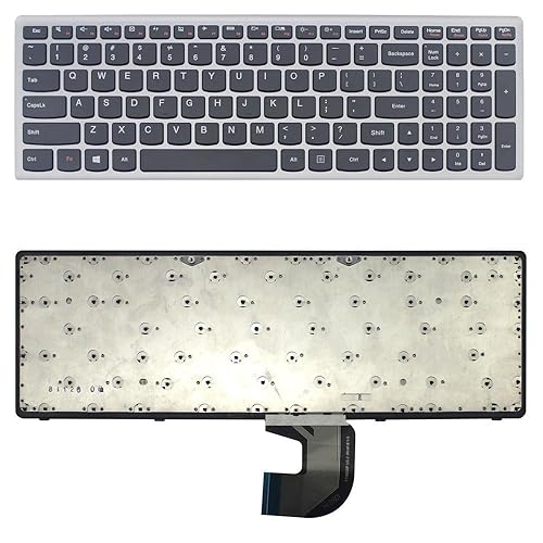 New Laptop Keyboard Replacement for IBM Lenovo IdeaPad P500 Z500 Z500A Z500G P/N:25-206237 T6F1-US 25206237 PK130SY1F00 9Z.N8RSC.401 NSK-BF4SC US