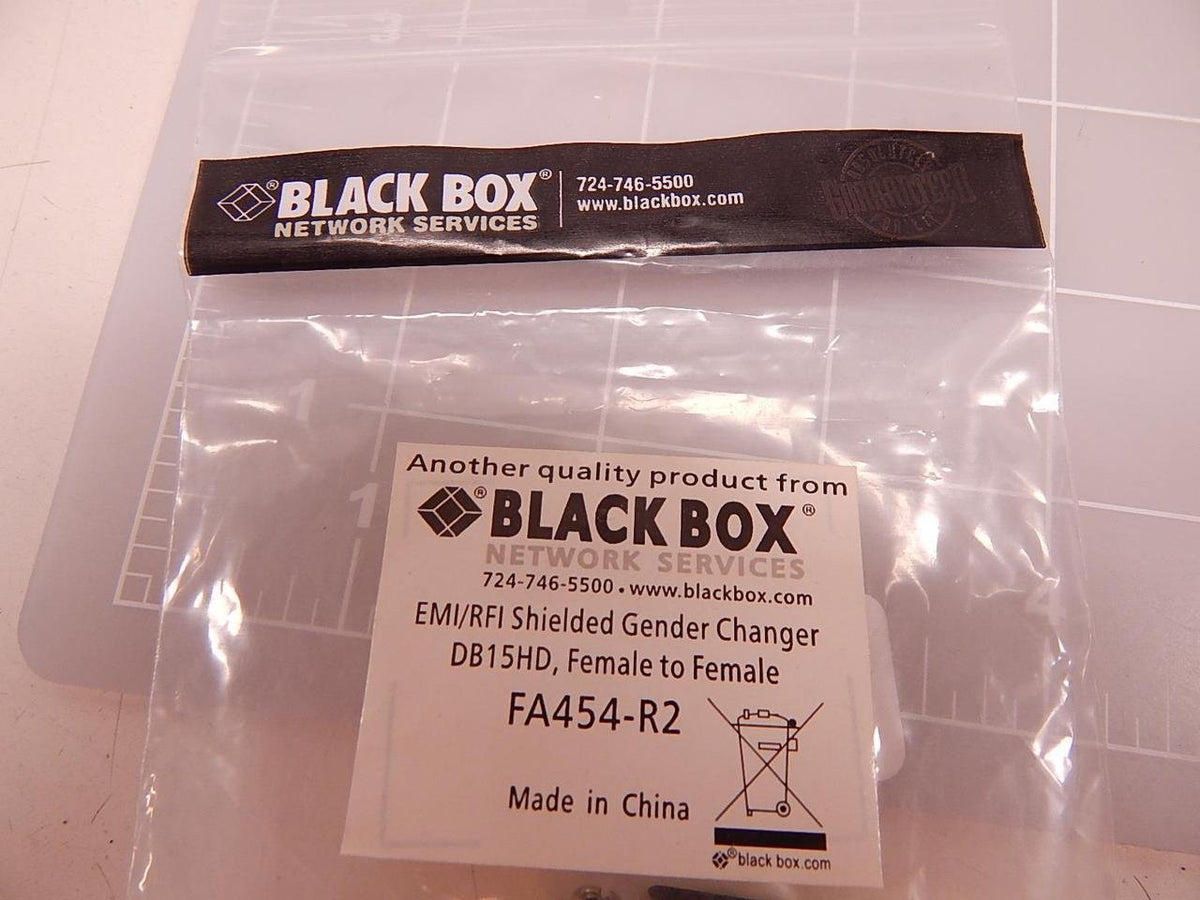 Black Box Network Services Hd15 Gender Changer Emi/rfi Shielded F