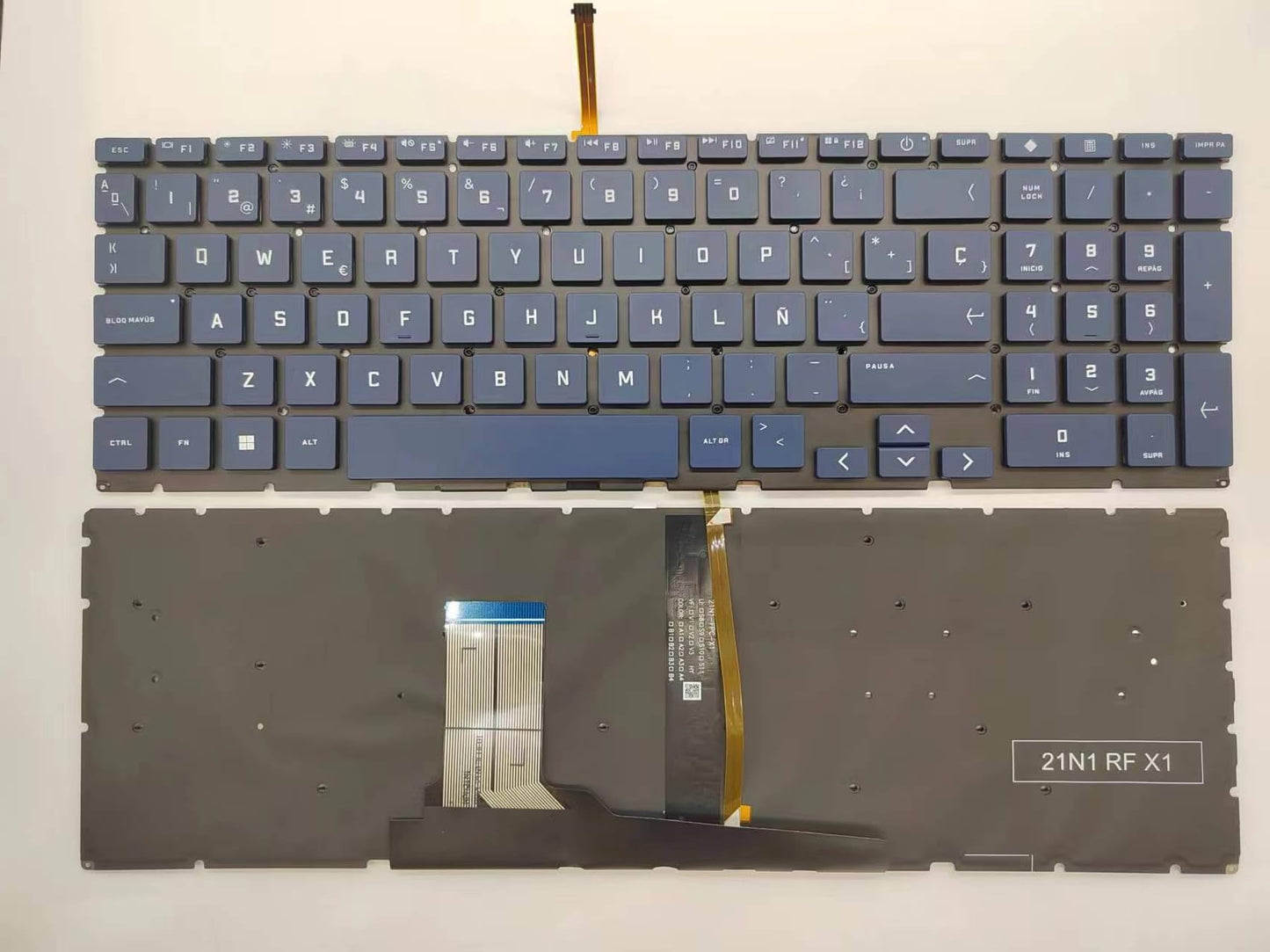 Laptop Replacement Latin Spanish (latín español teclado) Layout for HP Victus 15-FA 15-FB 16-E 16-D 16T-D 16-R 16-S TPN-Q263 TPN-Q264 Laptop Keyboard