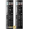 2 Packs XRT136 Universal Replacement Remote Control Compatible with All Vizio Smart TV Include D-Series M-Series P-Series V-Series