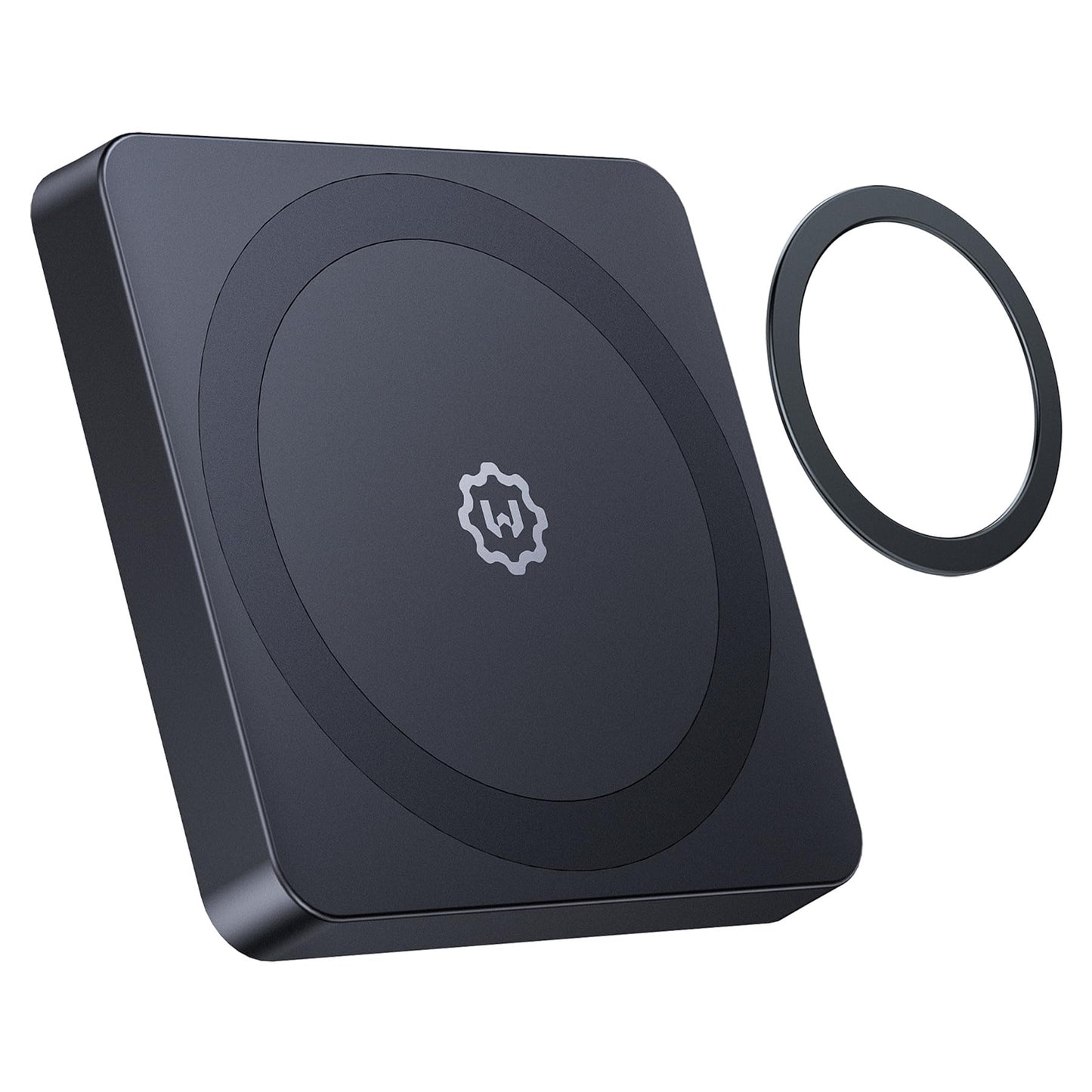 WixGear for MagSafe Car Mount, Phone Holders for Your Car & Magnetic Phone Holder for Car, Stick-On Design for Dashboard, Wall, Gym & Office
