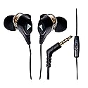 Vault Buds Duo Dual Driver Headphones with in-line Mic and 3D Stereo Sound for Smartphones, Tablets, PC & Laptop