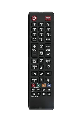 BN59-01180A Replaced Remote fit for Samsung LFD TV OH46F OM46F-K Oh55F OM55F OM46F OM55F-K OH75F QB43N QB49N QB55N QB65N QB75N QM43N QM49N QM55N QM65N