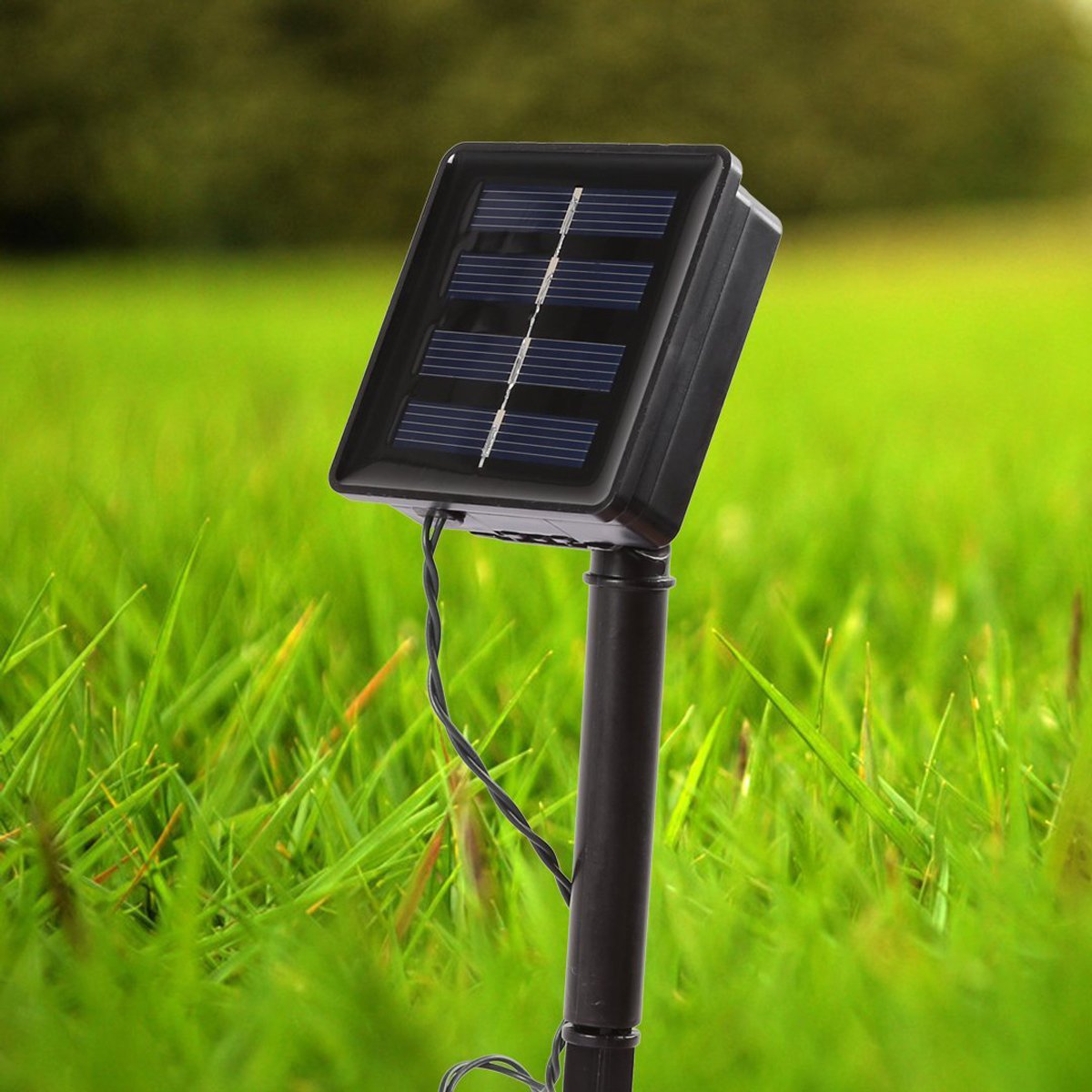 Hann® 30 LEDs Solar String Landscape Lights 20FT Romantic Rose Solar LED Patio String Waterproof Christmas Lights Outdoor Solar Powered Lamp
