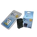 Upstart Battery NP-BX1 Replacement Camera Battery and Charger for Sony DSC-RX100, DSCRX100, DSC-RX100/B, DSCRX100/B, HDR-AS10, HDR-AS15 Digital Camera