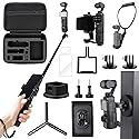 Accessory Kit for DJI Osmo Pocket 3, Magnetic Mount,Selfie Stick,Tripod,Phone Holder,Neck Mount,Backpack Clip Mount,Carrying Case,Desktop Mount