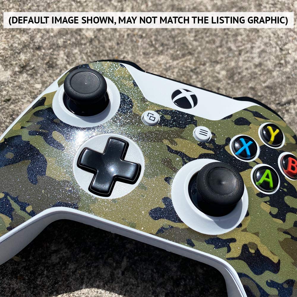 MightySkins Glossy Glitter Skin for Microsoft Xbox One S - Vintage Floral | Protective, Durable High-Gloss Glitter Finish | Easy to Apply, Remove,