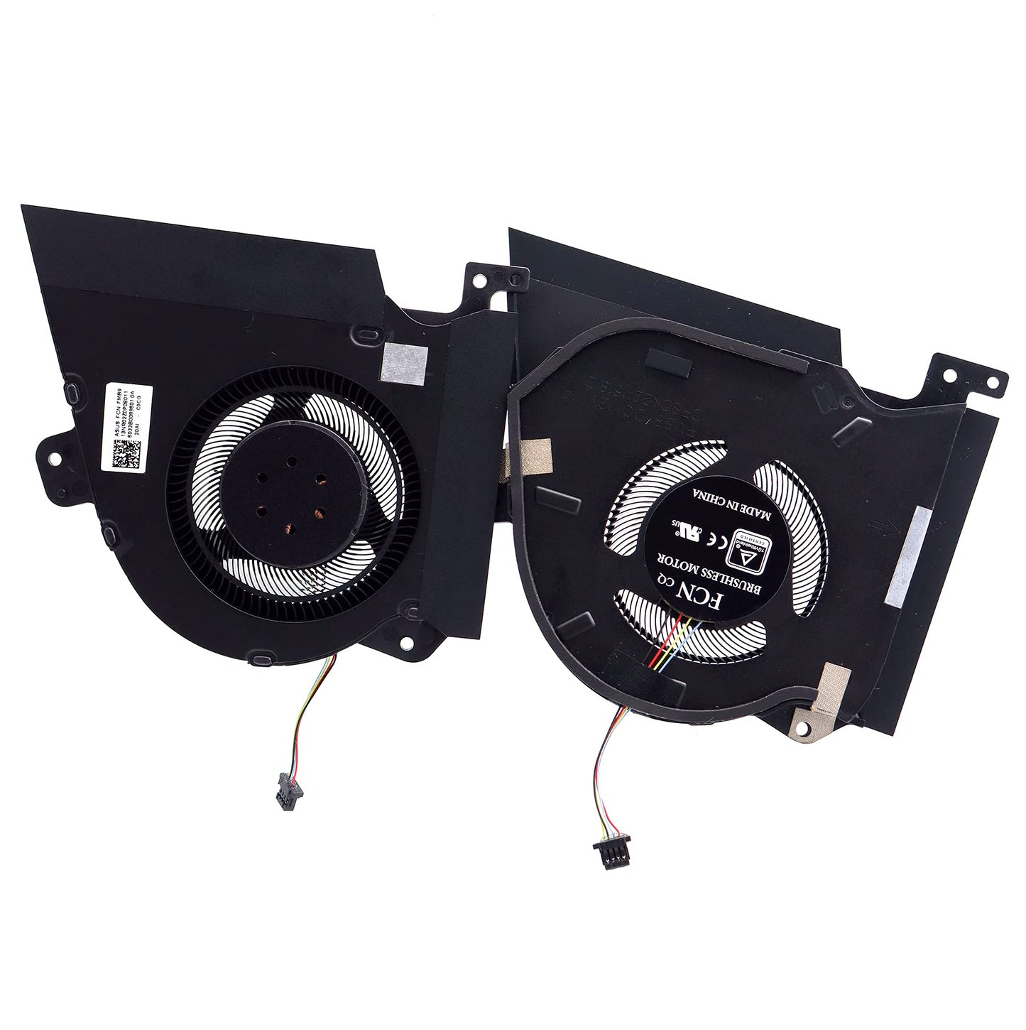 Deal4GO CPU Cooling Fan DFSCK22105182D FMB9 w/GPU Cooler Fan FMB8 for ASUS ROG Zephyrus Duo 15 GX550 GX550LWS GX550LXS