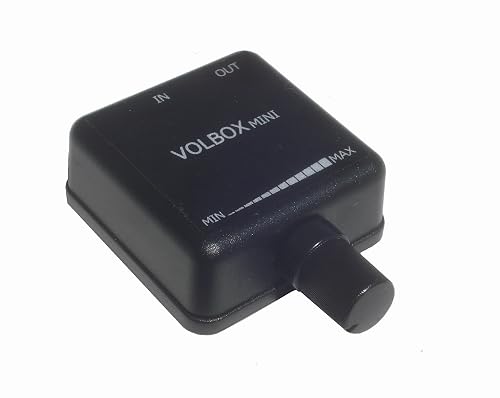 Volbox Mini inline volume control in-line headphone audio adjuster stereo 3.5mm 1/8" aux attenuator