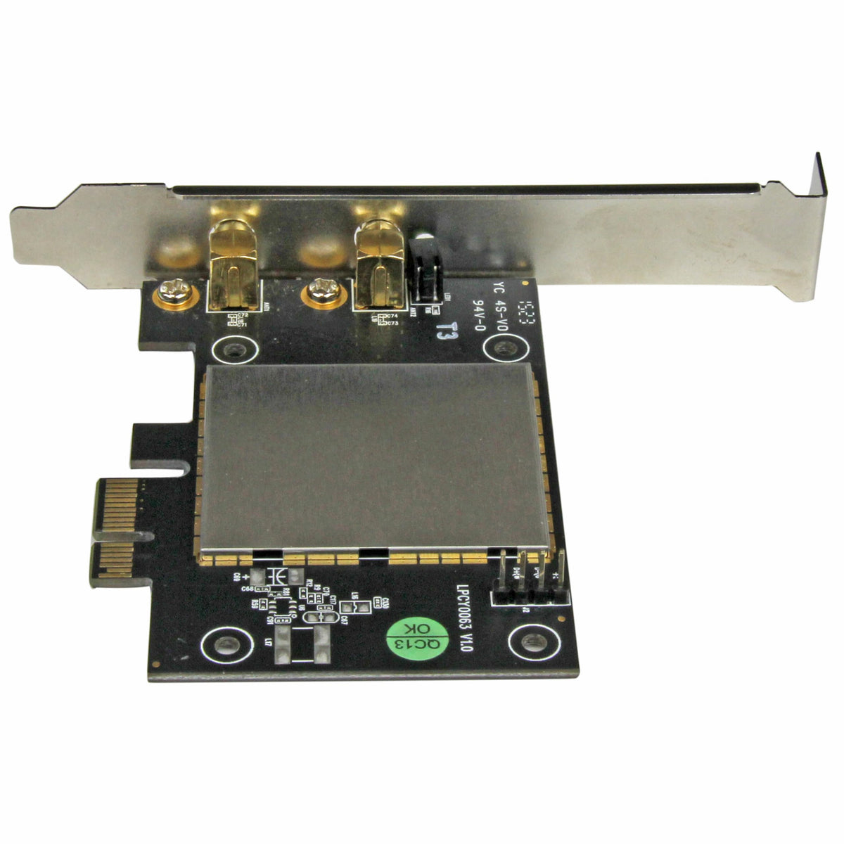 StarTech AC600 Wireless-AC Network Adapter, PCI Express, TAA (PEX433WAC11)