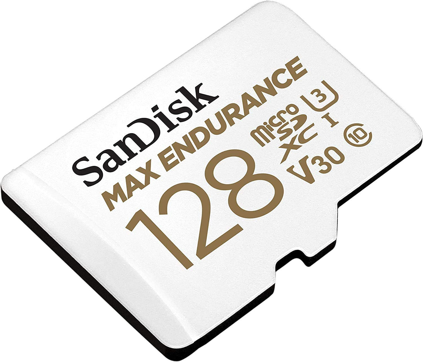 SanDisk MAX Endurance 128GB MicroSD Card (2 Pack) for Home Security Cameras & Dash Cams (SDSQQVR-128G-GN6IA) with Adapter, 4K, Bundle with (1)