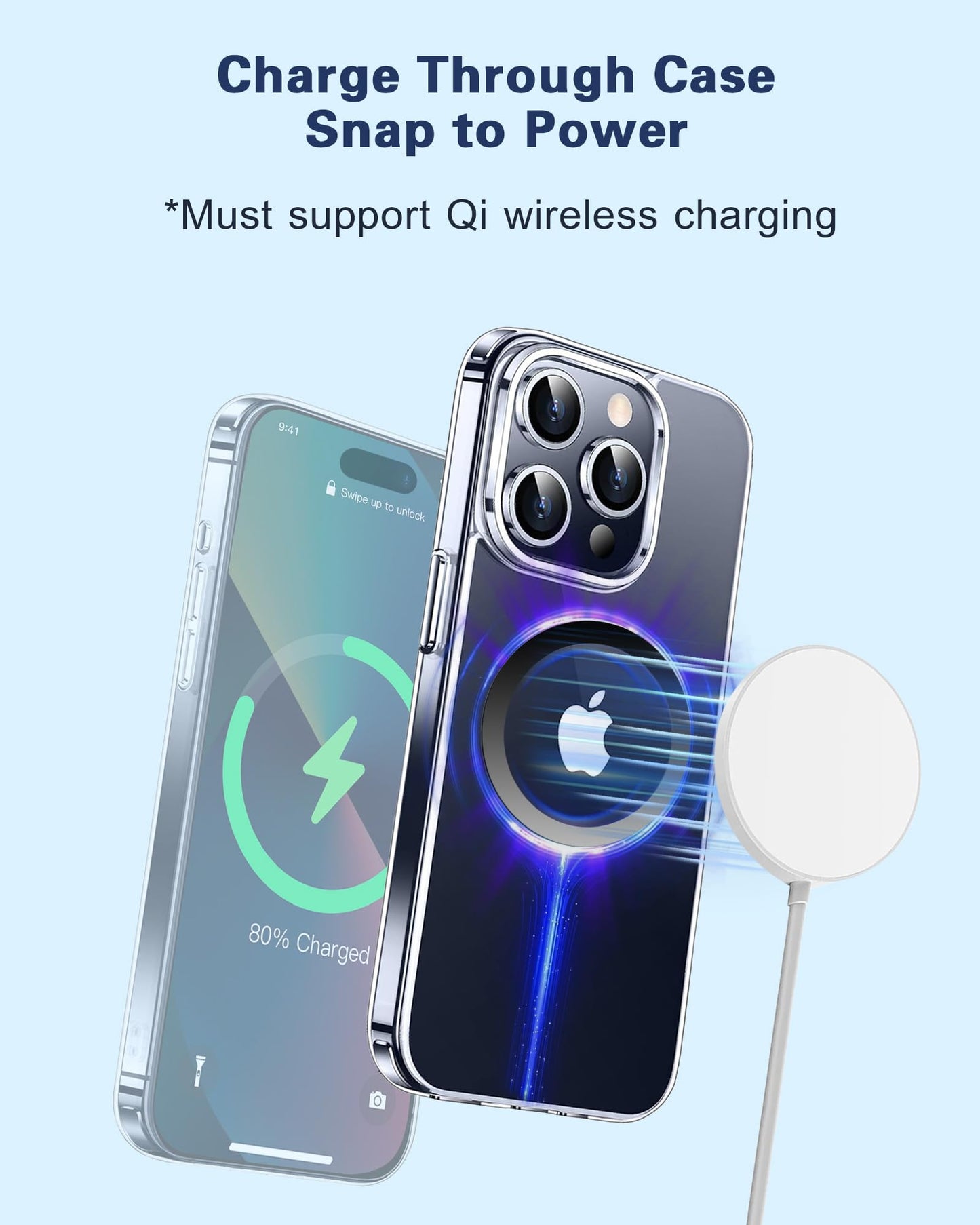 Aothey Universal Metal Rings Compatible with Magnetic Sticker,Magnetic Ring for Phone Cases & Wireless Charging?Cooling Design (3 Black & 3 White)