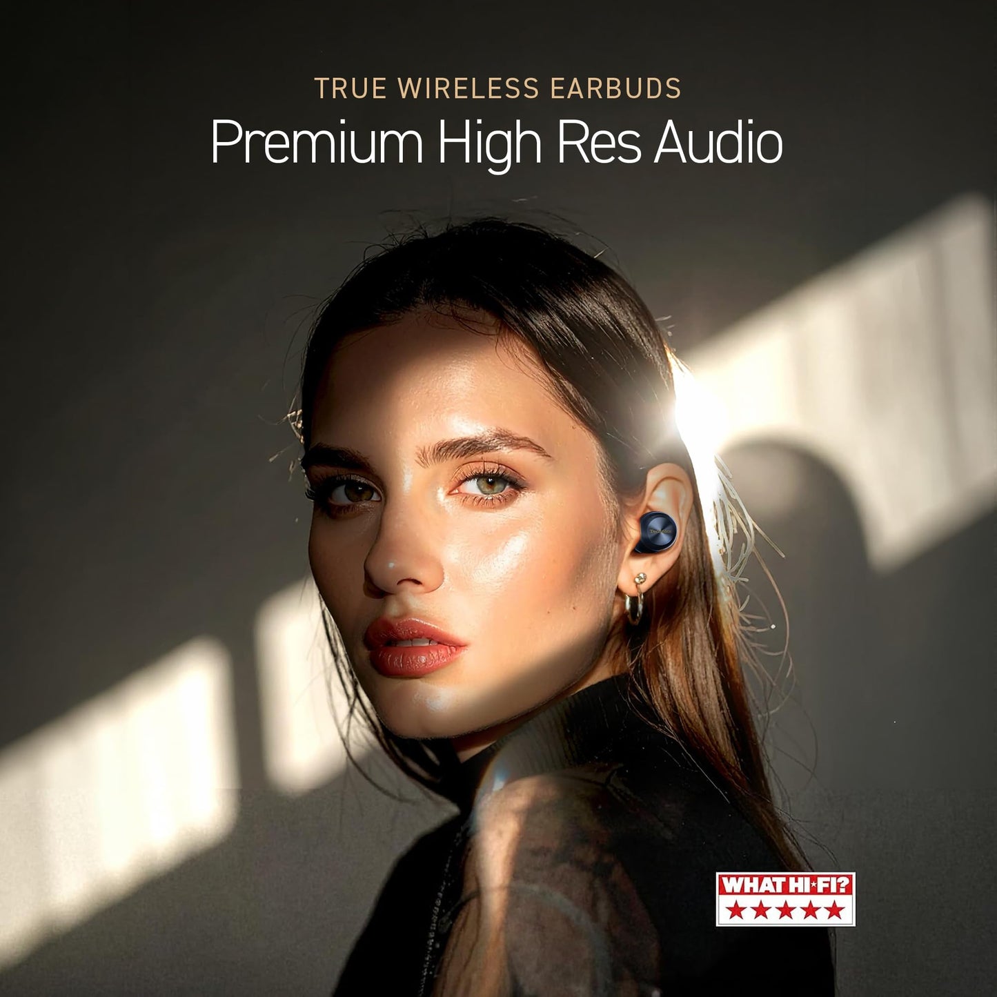 Technics Reference Class Hi-Fi Wireless Ear Buds, Dolby Atmos with Head Tracking, Adaptive Noise Cancelling, 3 Device Multipoint, 10-Hr Battery