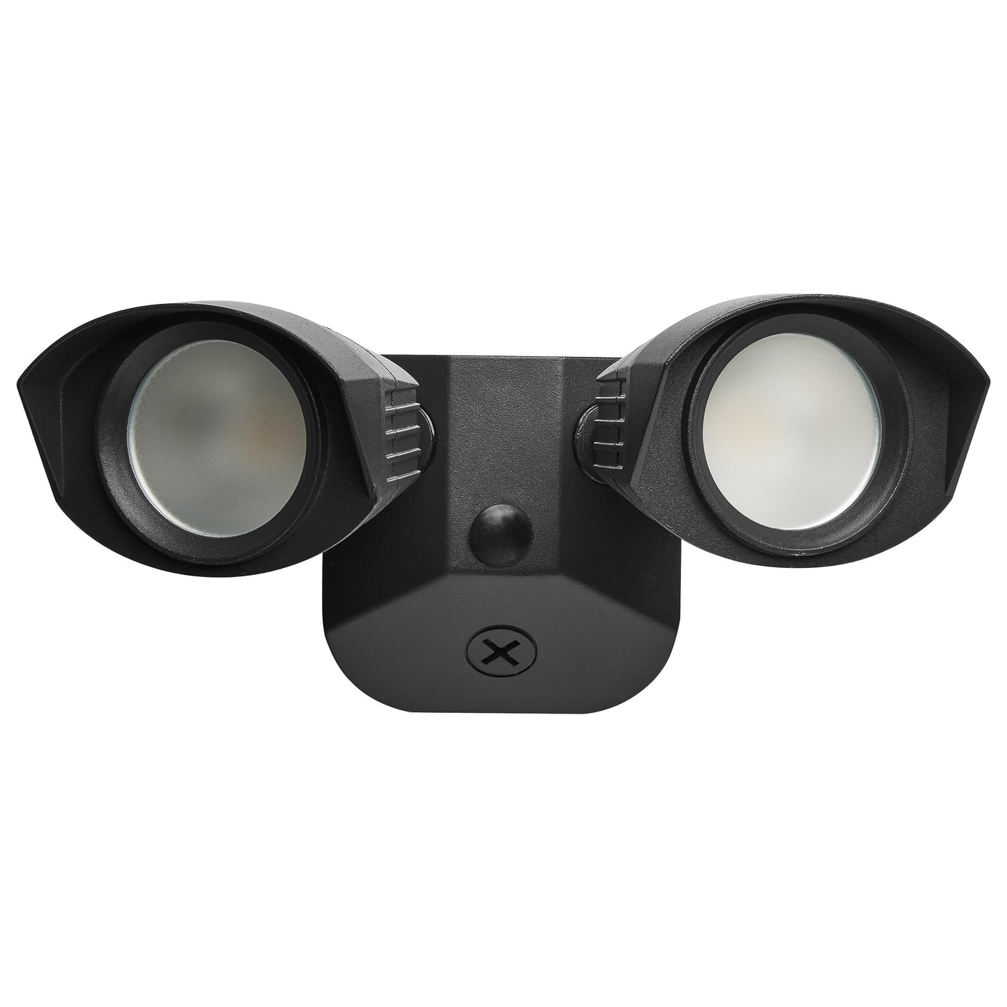 Nuvo 65/214 LED Dual-Head Security Light, 3000K, Black