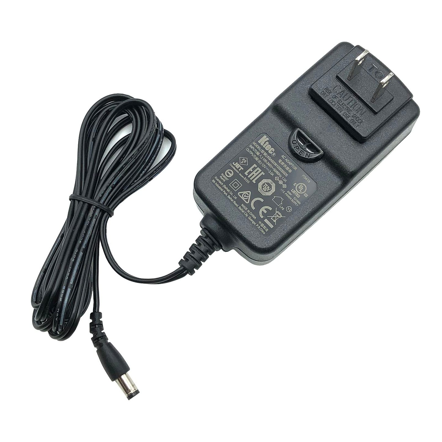 Genuine Ktec 12V 3A AC Adapter KSAS0361200300D5 Power Supply