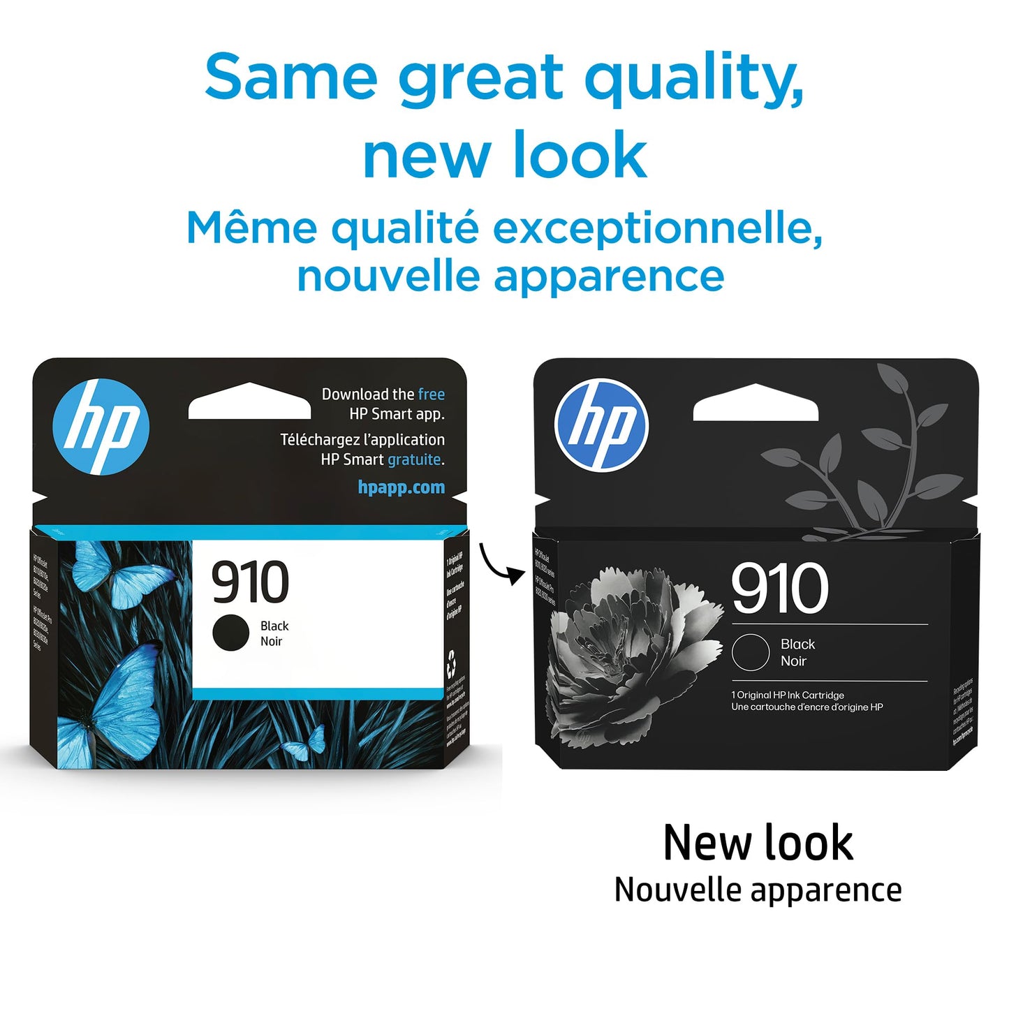 HP 910 Black Ink Cartridge | Works with OfficeJet 8010, 8020 Series, OfficeJet Pro 8020, 8030 Series | Eligible for Instant Ink | 3YL61AN