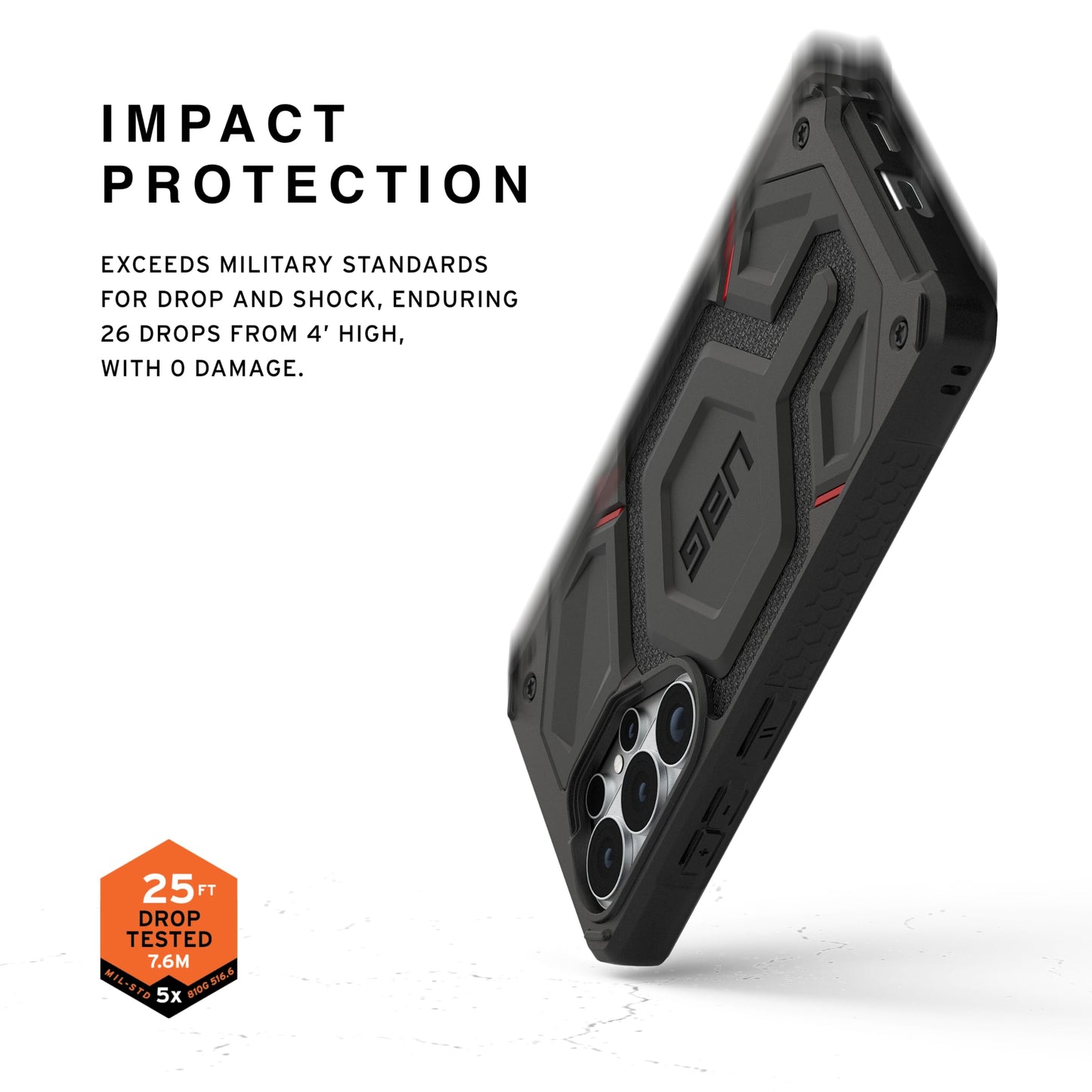 URBAN ARMOR GEAR UAG for Samsung Galaxy S26 Ultra Case 6.9" Monarch Pro - Magnetic Charging Compatible Rugged Military Drop Tested Protective Cover
