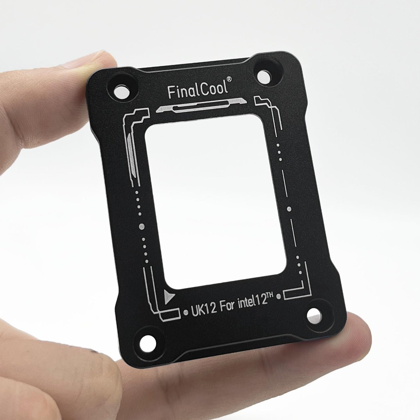 Aluminum Contact Frame for LGA 1700 Retrofit Kit, 1700 Bracket Intel 12th/13th/14th Generation Anti-Bending Buckle, CPU Fixed Fastener Full-Fitting