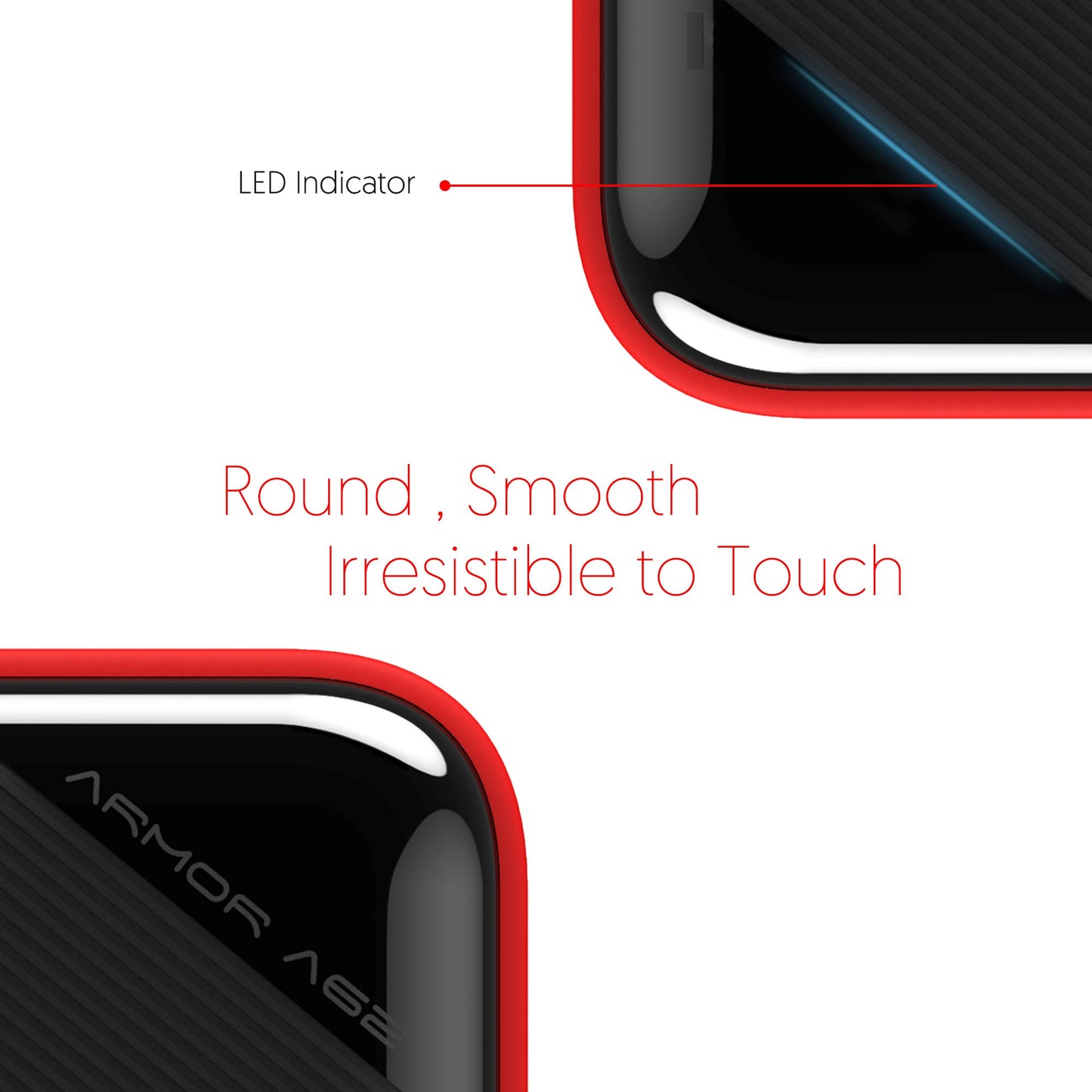 Silicon Power 2TB Rugged Armor A62S Shockproof/ IPX4 Water-Resistant/Dustproof/Anti-Scratch USB 3.0 2.5" External Hard Drive