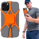 Pulpo Anti Theft Phone Leash with Retractable Dyneema Tether, Secure Phone Leash and Strap for Skiing, Kayak, Travel and Festivals, Fits Smartphones