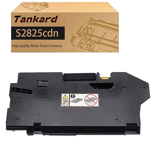 Tankard Compatible for S2825cdn H625cdw H825cdw Waste Toner Box Replacement for Dell H625cdw H825cdw S2825cdn Color Laser Printer