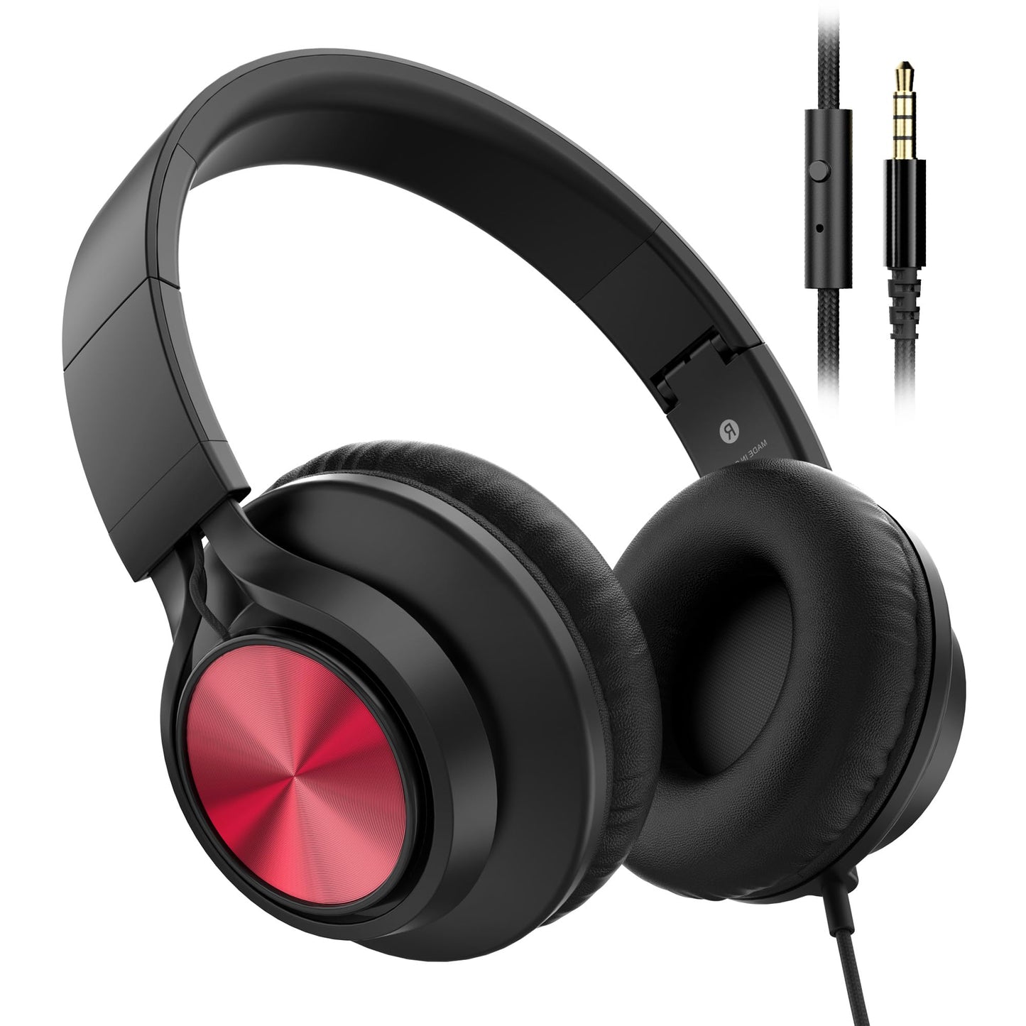AILIHEN Kids Headphones with Microphone, School Headphones for K-12 Student