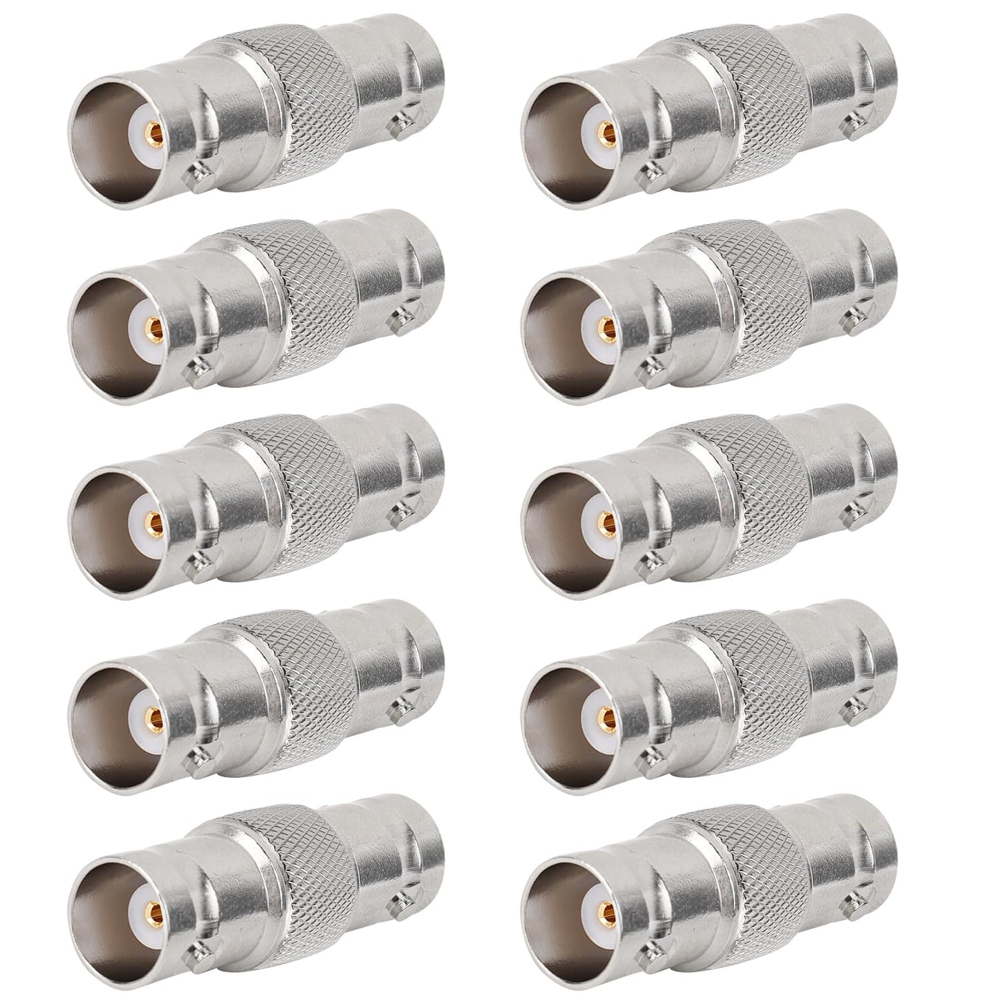 XRDS RF BNC Connectors - Female to Female Adapter, 10 PCS BNC Couplers
