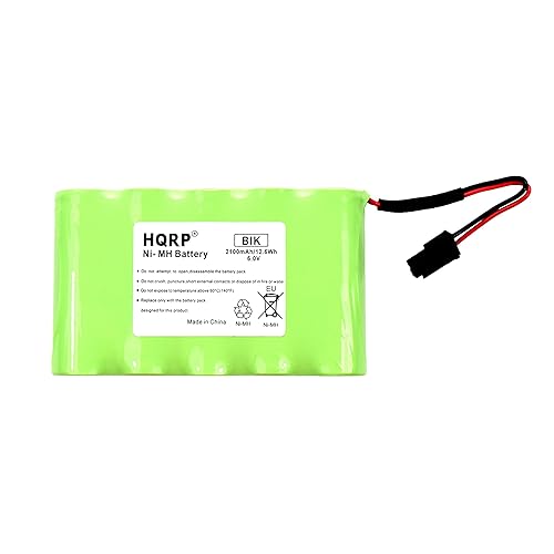 HQRP Backup Battery Compatible with GE Interlogix Simon Xti XTi-5 Security System 600-XTI-BAT A2100Mah 6V Wireless Control Panel