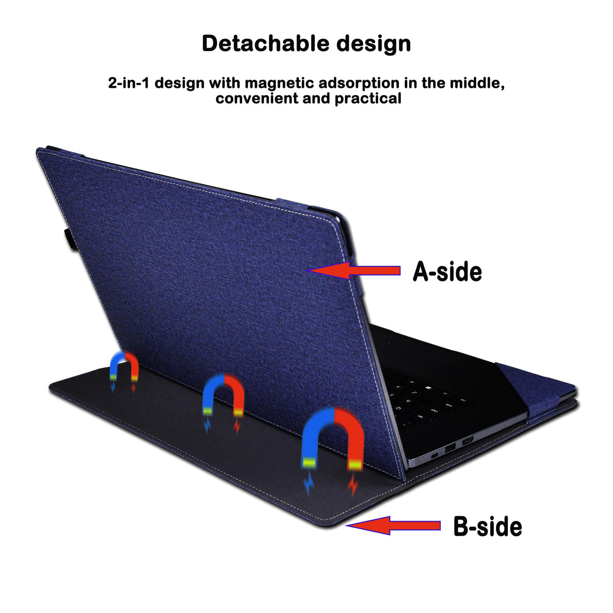 Laptop Cover Case for 16 inch Lenovo Yoga 7 2-in-1 16AHP9 /16IML9 & Yoga 7 16'' Series & Yoga Slim 7 Pro 16ACH6 16ARH7 16IAH7,PU Leather Protective